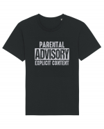 Parental Advisory Explicit Content Tricou mânecă scurtă Unisex Rocker