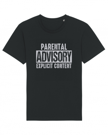 Parental Advisory Explicit Content Black