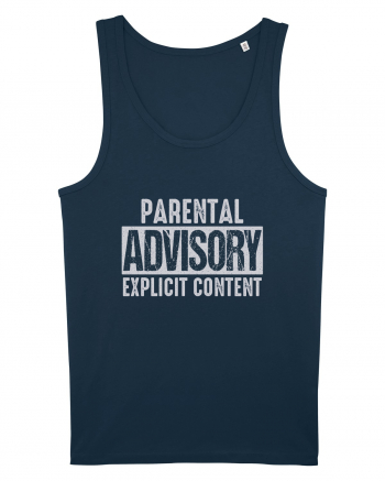 Parental Advisory Explicit Content Navy