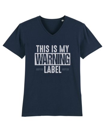 This Is My Warning Label French Navy