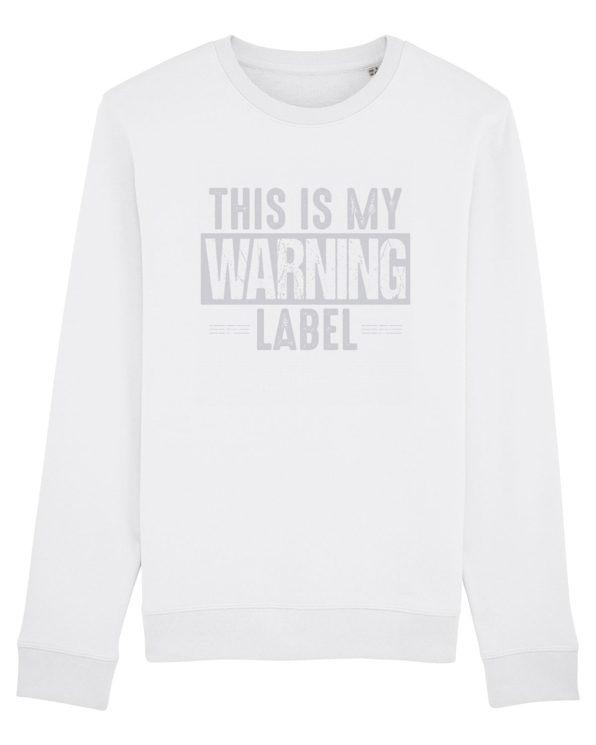 Bluză mânecă lungă Unisex Rise White