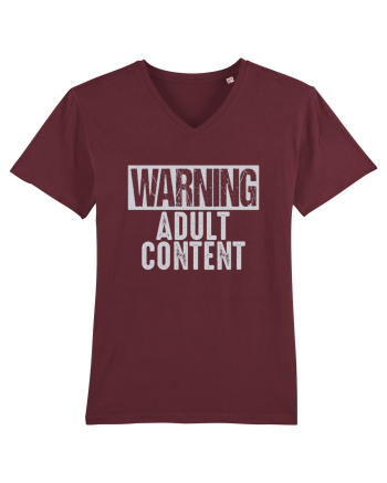 Warning Adult Content Burgundy