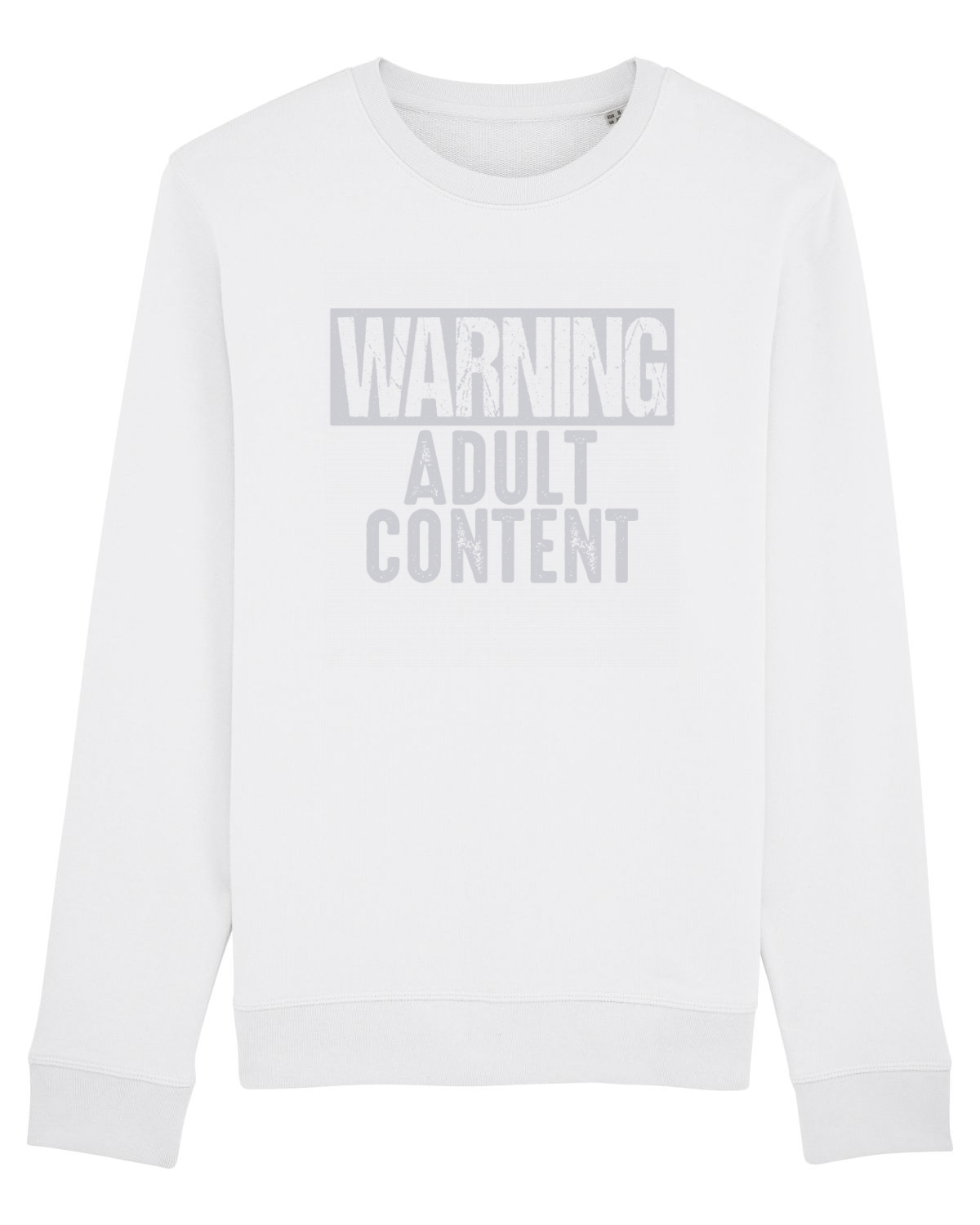 Bluză mânecă lungă Unisex Rise White