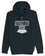 Warning Choking Hazard Hanorac cu fermoar Unisex Connector