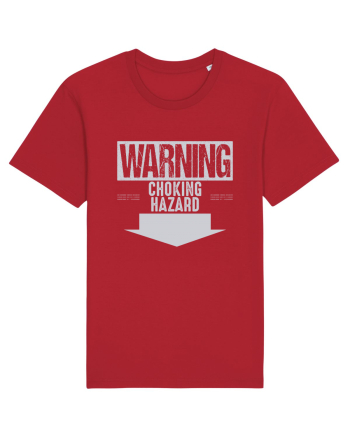 Warning Choking Hazard Red