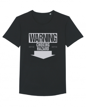 Warning Choking Hazard Black