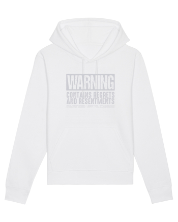 Warning Contains Regrets And Resentments White