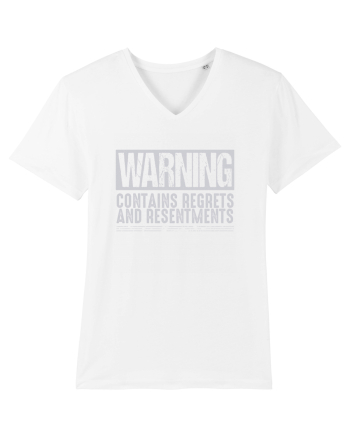 Warning Contains Regrets And Resentments White