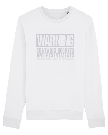 Warning Contains Regrets And Resentments White