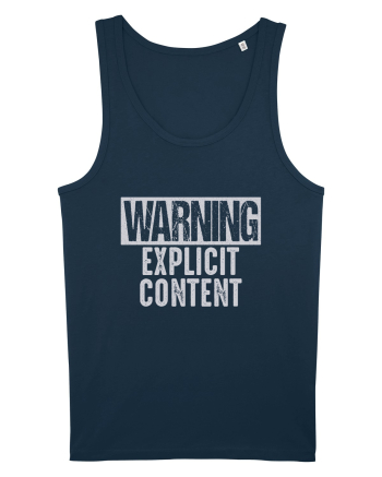 Warning Explicit Content Navy