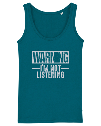 Warning I'm Not Listening Ocean Depth