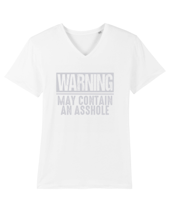 Warning May Contain An Asshole White