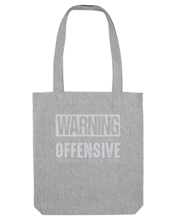 Warning Offensive Heather Grey