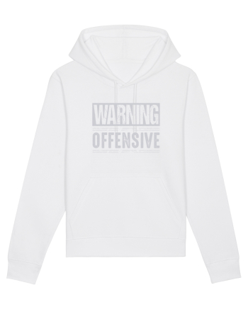 Warning Offensive White