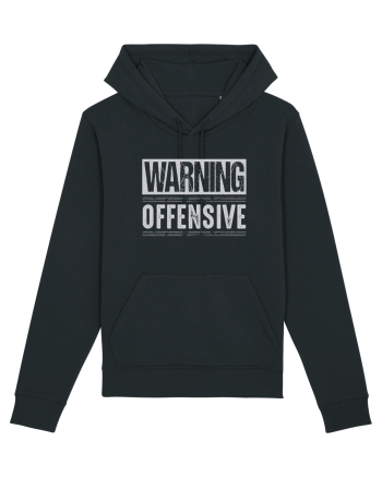 Warning Offensive Black
