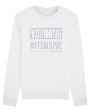 Warning Offensive White