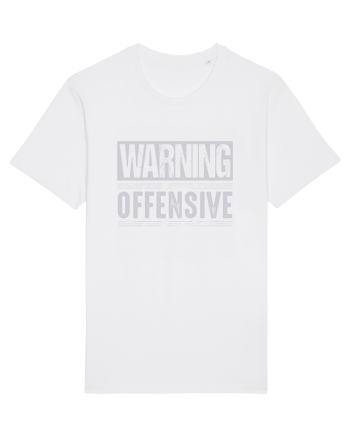 Warning Offensive White