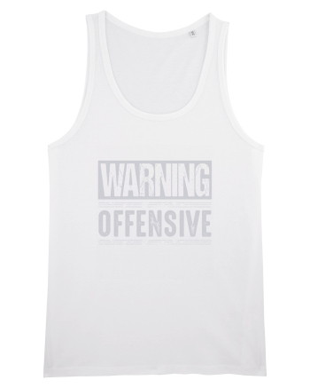 Warning Offensive White