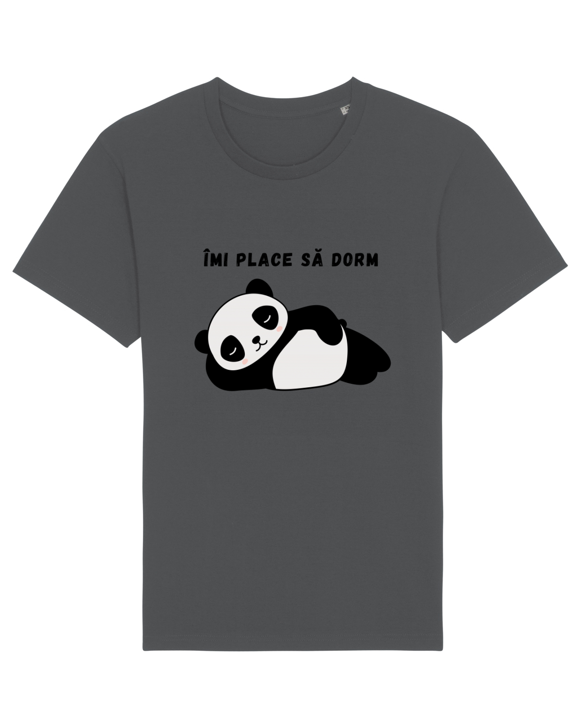 Tricou mânecă scurtă Unisex Rocker Anthracite