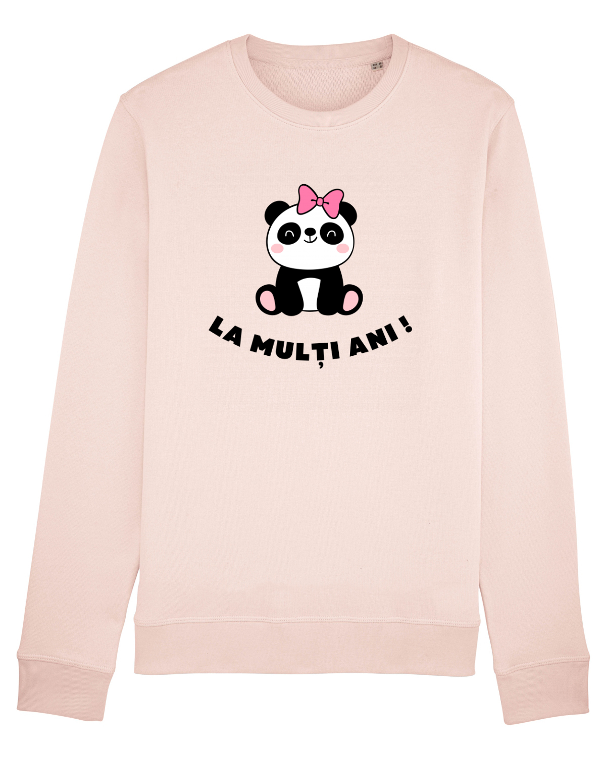 Bluză mânecă lungă Unisex Rise Candy Pink