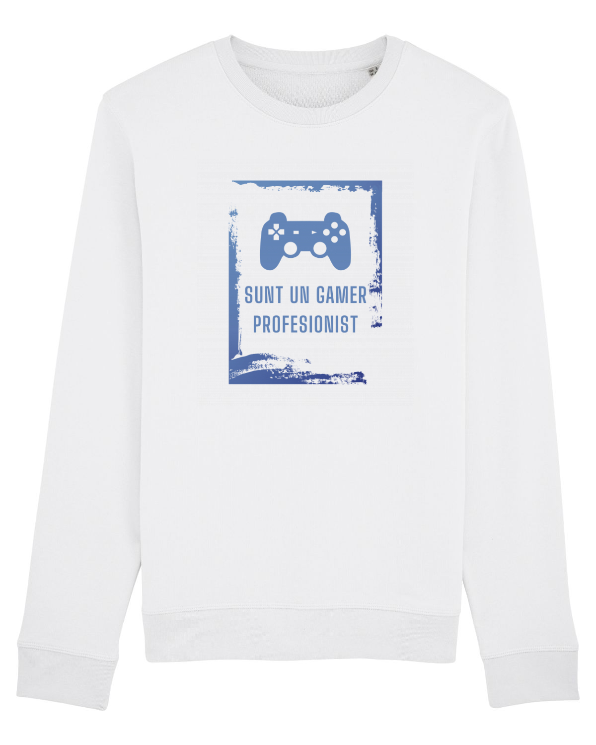 Bluză mânecă lungă Unisex Rise White