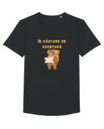 ÎN CĂUTARE DE AVENTURĂ Tricou mânecă scurtă guler larg Bărbat Skater