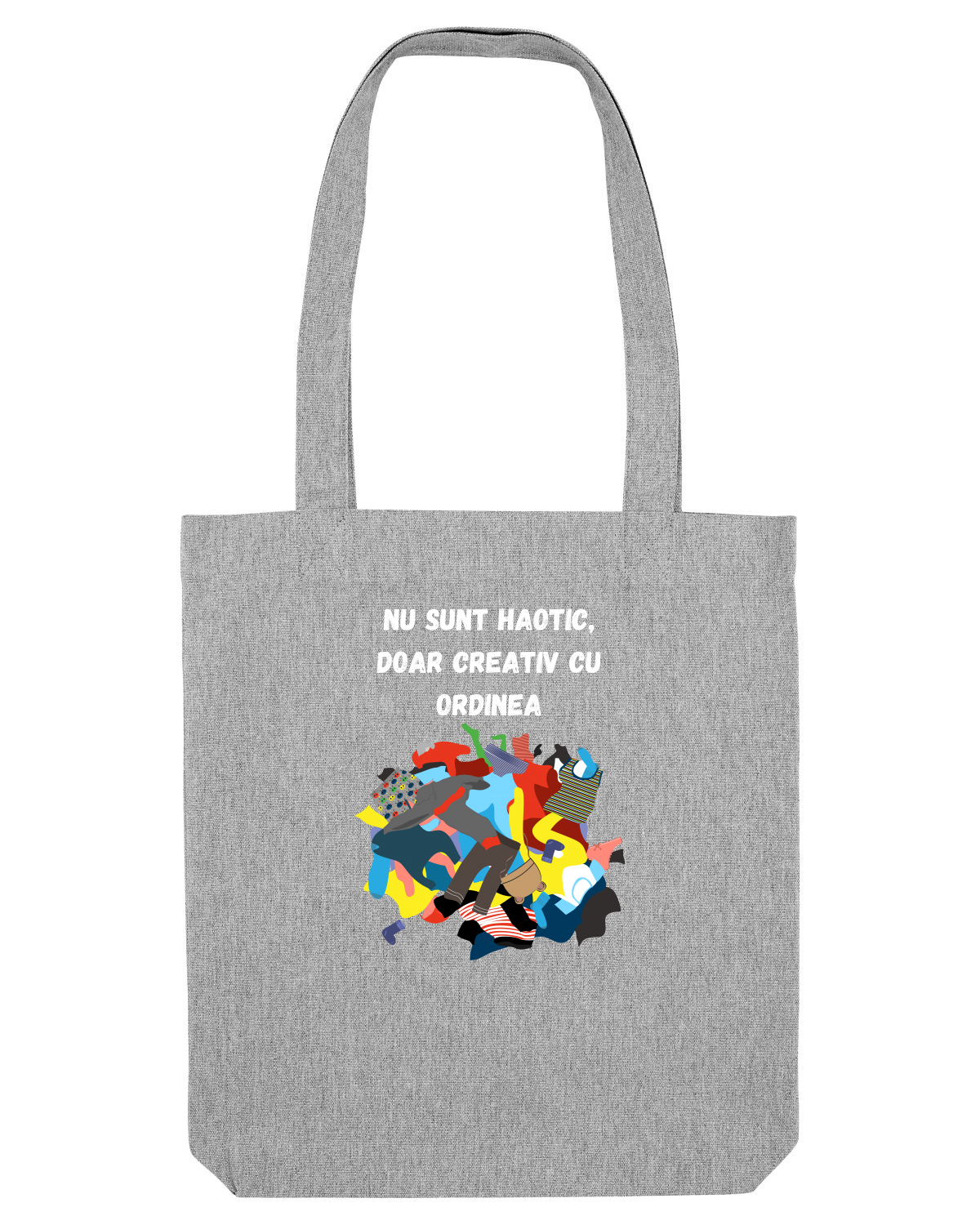 Sacoșă textilă Heather Grey
