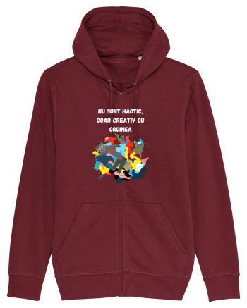 NU SUNT HAOTIC, DOAR CREATIV CU ORDINEA Burgundy