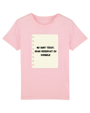 REZERVAT CU VORBELE Cotton Pink