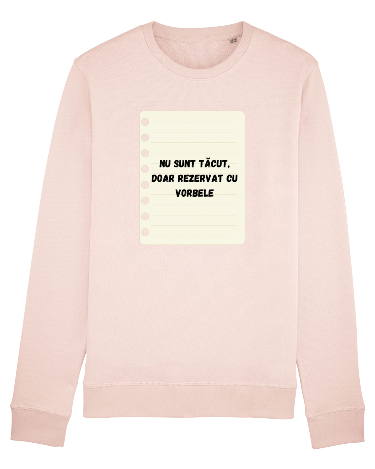 Bluză mânecă lungă Unisex Rise Candy Pink