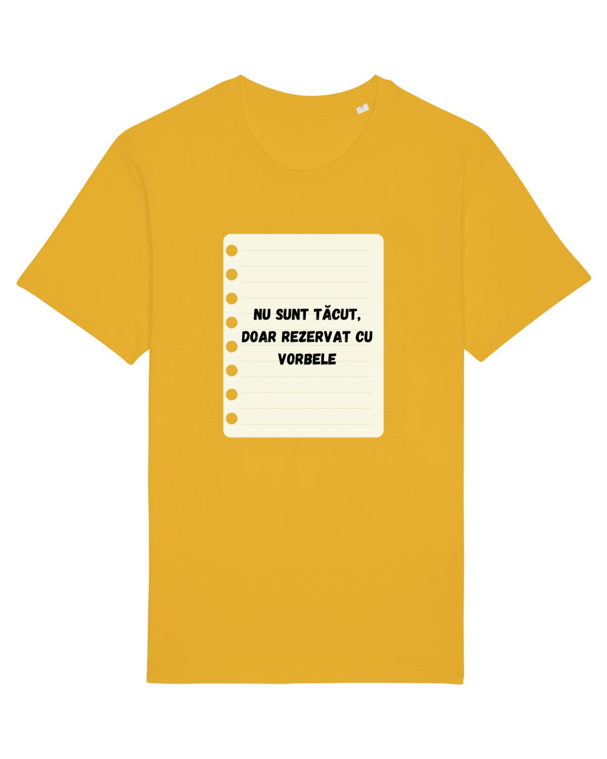 Tricou mânecă scurtă Unisex Rocker Spectra Yellow