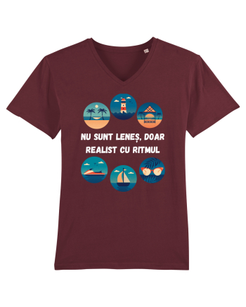 REALIST CU RITMUL Burgundy