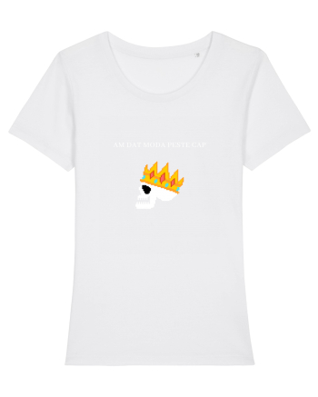 AM DAT MODA PESTE CAP White