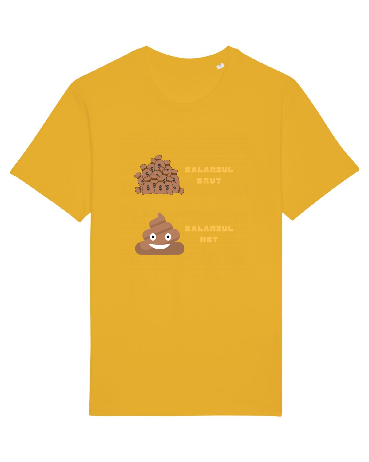 Tricou mânecă scurtă Unisex Rocker Spectra Yellow