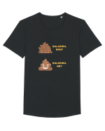 SALARIU BRUT - SALARIU NET Tricou mânecă scurtă guler larg Bărbat Skater