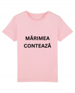 MĂRIMEA CONTEAZĂ Tricou mânecă scurtă  Copii Mini Creator