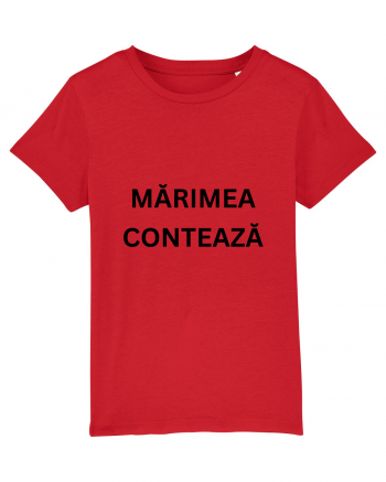 MĂRIMEA CONTEAZĂ Red