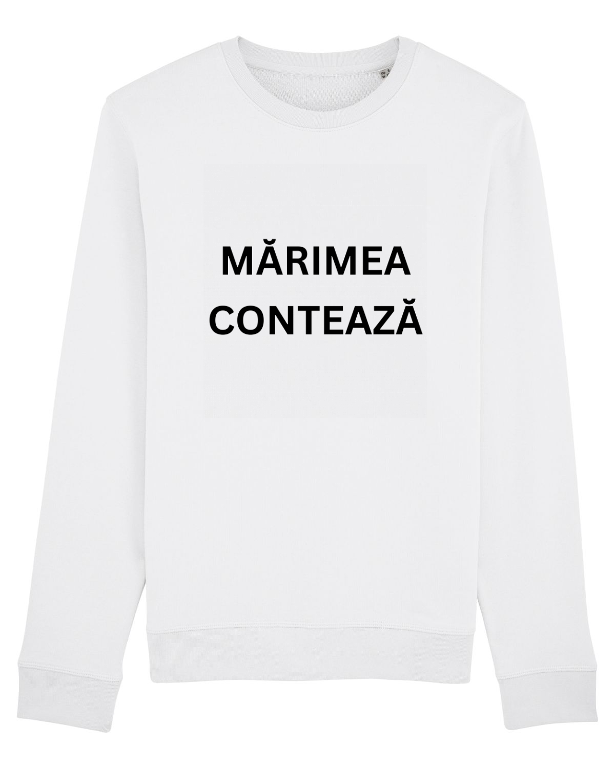 Bluză mânecă lungă Unisex Rise White