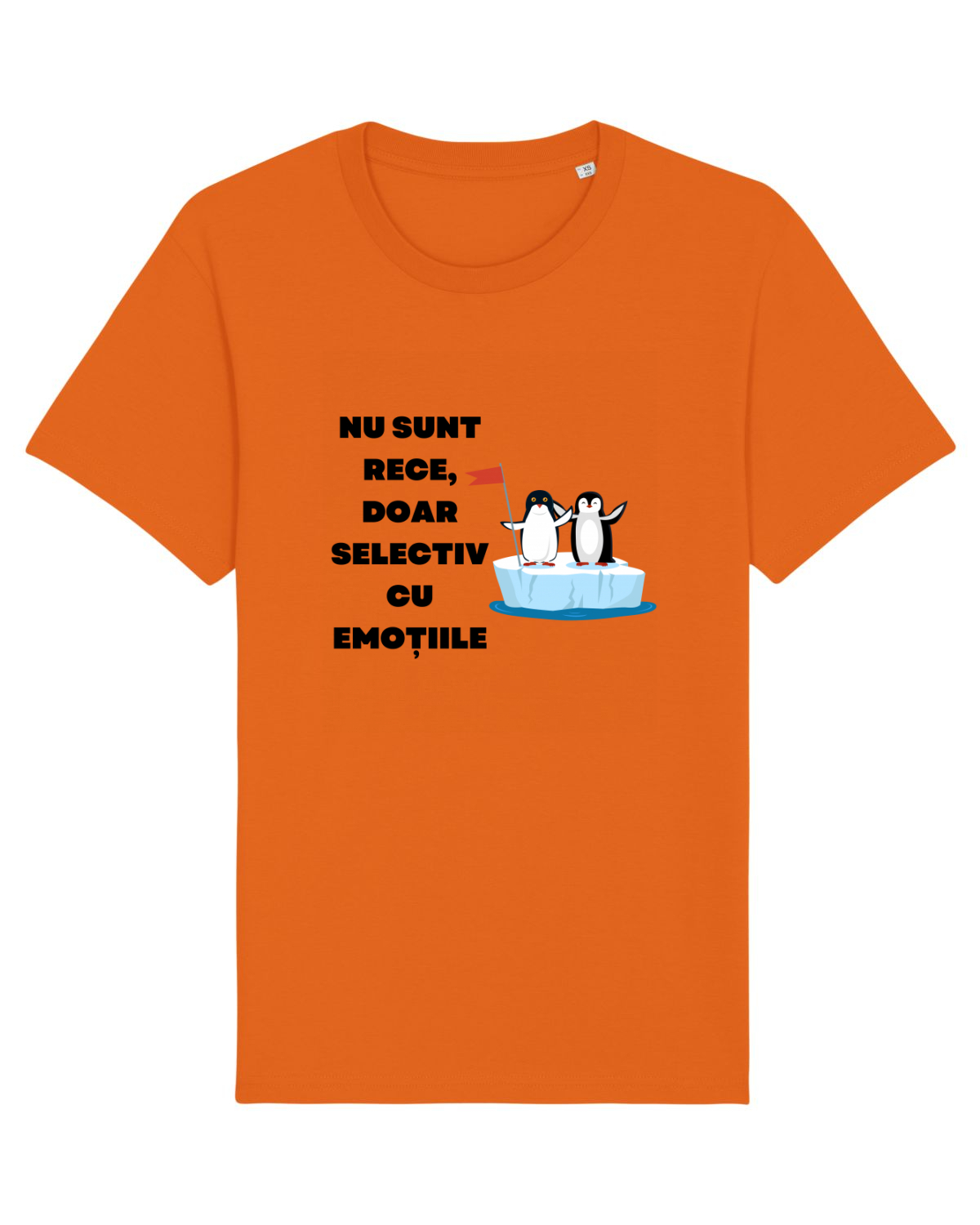 Tricou mânecă scurtă Unisex Rocker Bright Orange