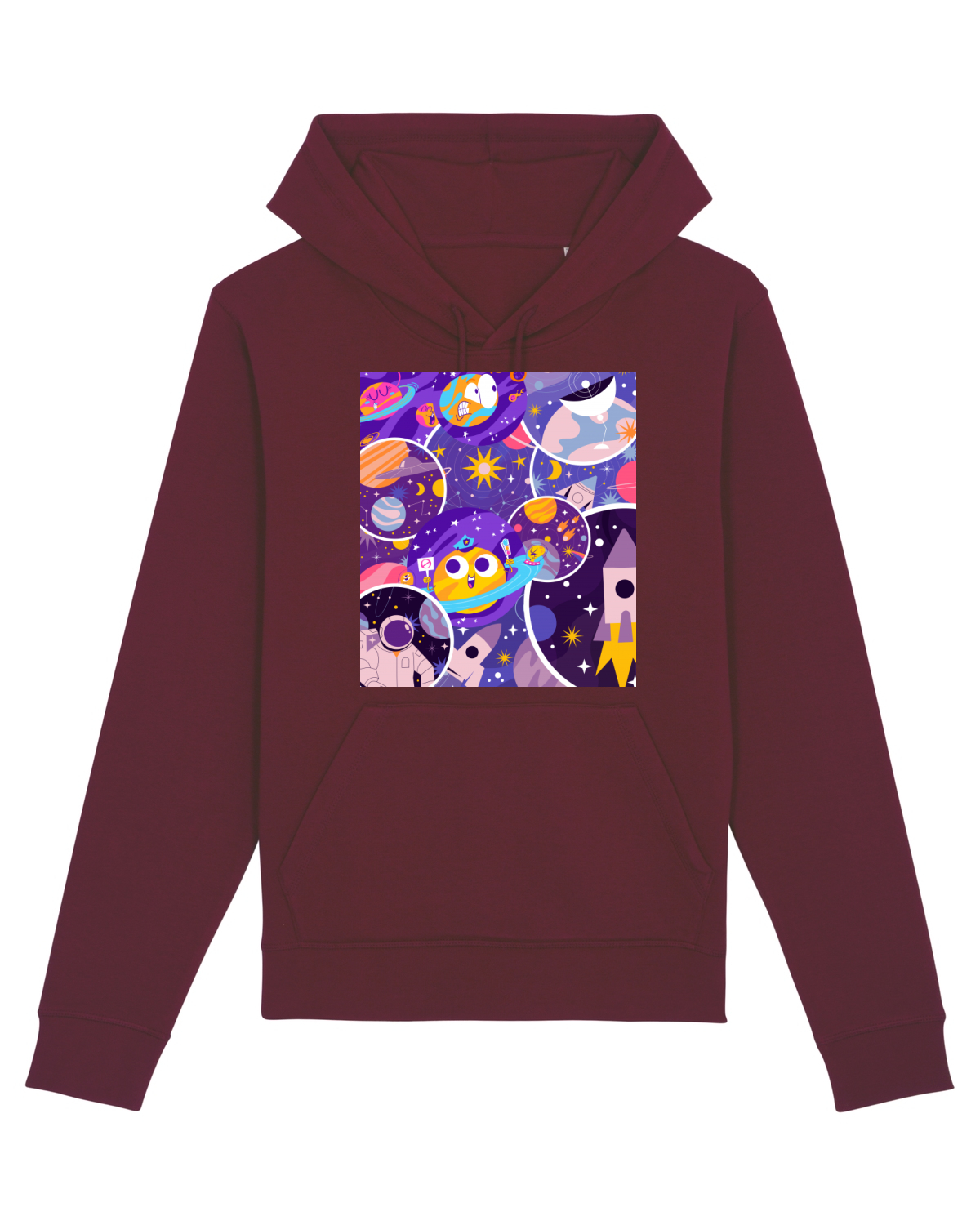 Hanorac Unisex Drummer Burgundy