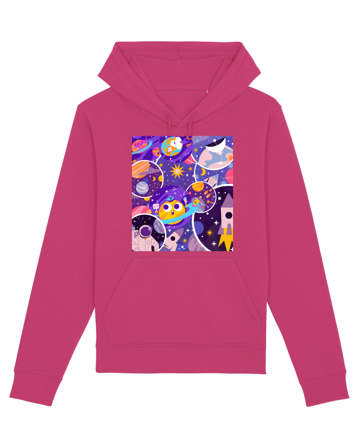Hanorac Unisex Drummer Raspberry
