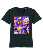 ÎN ALT UNIVERS Tricou mânecă scurtă guler V Bărbat Presenter