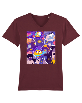 ÎN ALT UNIVERS Burgundy