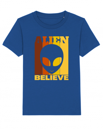 Retro Vintage Alien Majorelle Blue