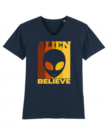 Retro Vintage Alien French Navy