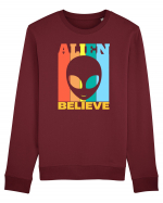 Retro Vintage Alien Bluză mânecă lungă Unisex Rise