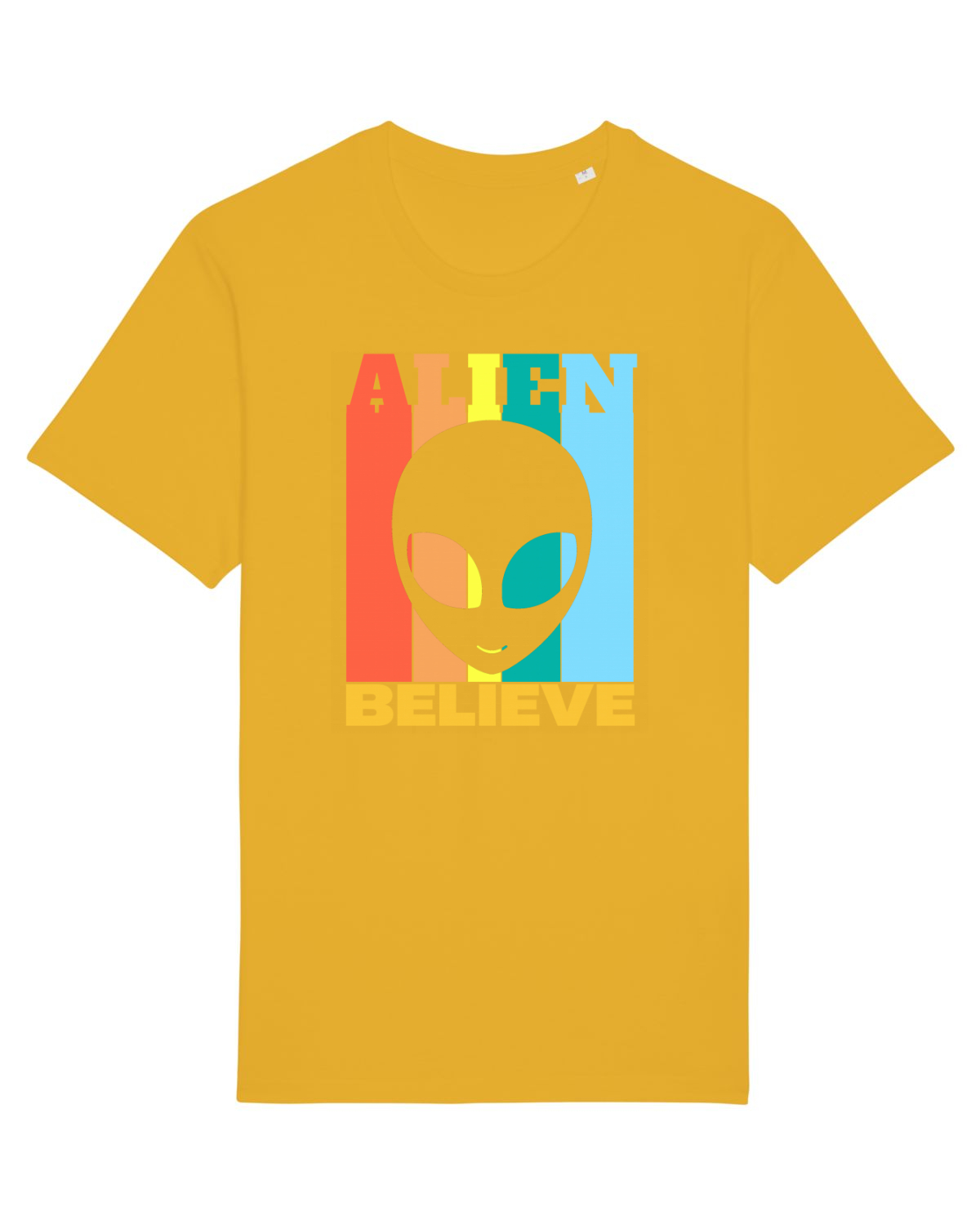 Tricou mânecă scurtă Unisex Rocker Spectra Yellow