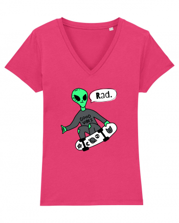 Alien Skateboarder Raspberry