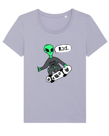 Alien Skateboarder Lavender