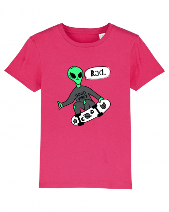 Alien Skateboarder Raspberry